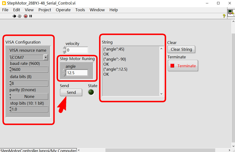 步進(jìn)電機(jī)的 LabVIEW 控制與應(yīng)用