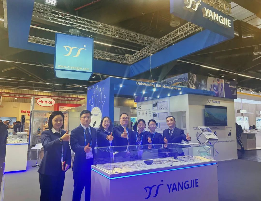 扬杰科技携功率器件新品及一站式解决方案亮相德国PCIM Expo & Conference 2025