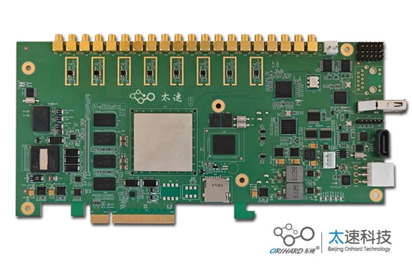 基于RFSOC的8路5G ADC和8路9G的DAC PCIe卡