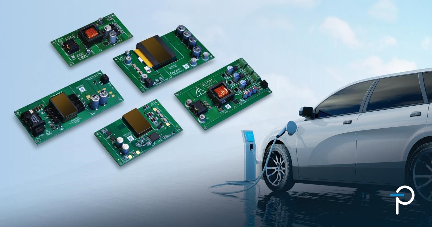 <b class='flag-5'>Power</b> <b class='flag-5'>Integrations</b>的1700V<b class='flag-5'>開關(guān)</b><b class='flag-5'>IC</b>為800V純電動汽車 提供可靠性和節(jié)省空間的優(yōu)勢