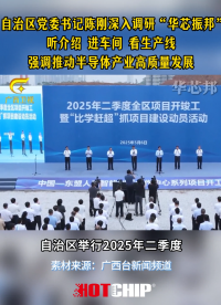 陳剛書記調研華芯振邦：強調創新驅動與東盟市場開拓 推動半導體產業高質量發展 #