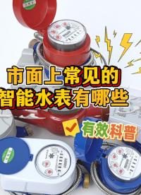 市面上常見的智能水表有哪些？#合眾致達 #智能水表 #智能水表廠家 #預付費水表 #遠程抄表智能水表#公寓 