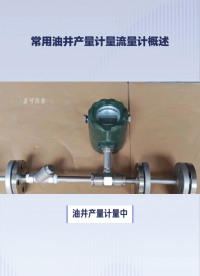 常用油井產量計量流量計概述#農業物聯網 #專科生 #plc教學 #警車燈電路 #溶氧儀校準 #智慧能源 