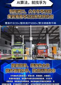 海關電子卡口系統：智能通關的高效解決方案#海關電子卡口系統 #智能卡口監管系統 #海關智慧卡口方案 