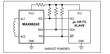 MAX66242 DeepCover安全認證器，具有ISO 15693、I2C、SHA-256和4Kb用戶EEPROM技術手冊