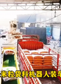 山東本森智能裝備    玉米粒袋料機(jī)器人裝車機(jī)#裝車機(jī)器人 
