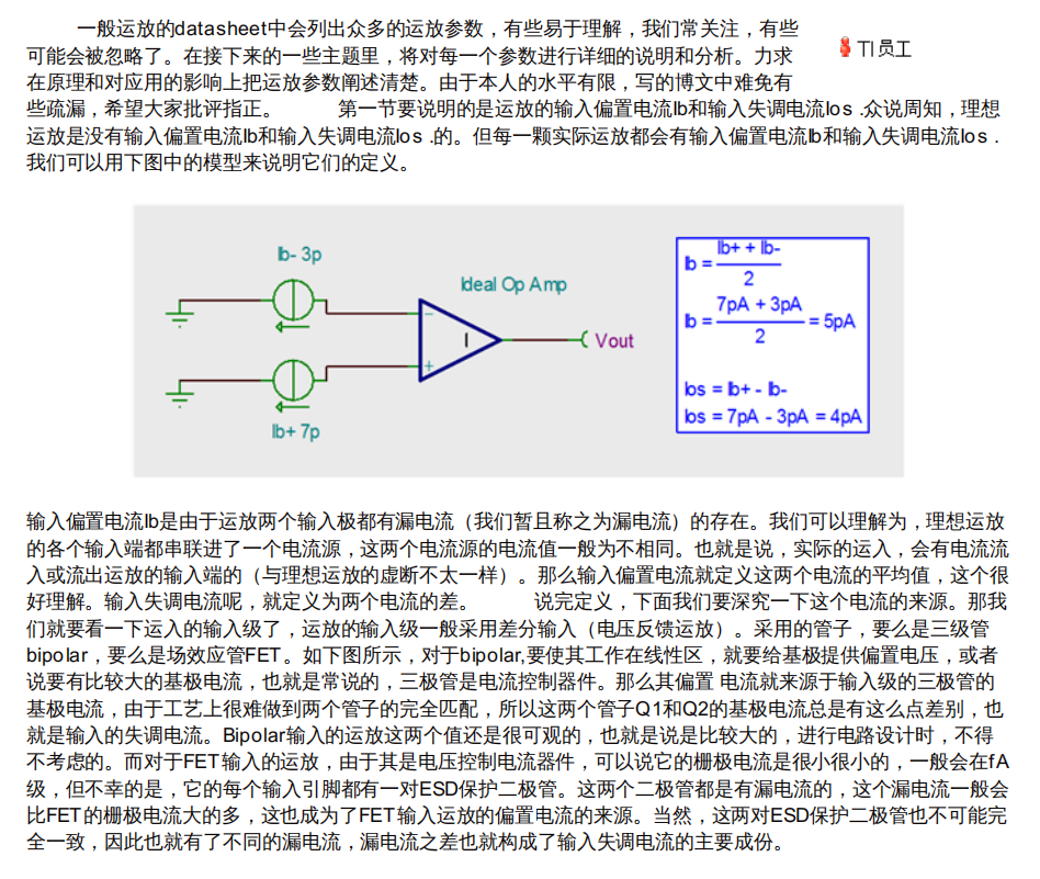 运放参数的详细解释和分析-合集(1-25) - 张飞电子技术社区 - 电子技术论坛 - 广受欢迎的专业电子论坛!