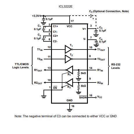 15kV ESD保護<b class='flag-5'>RS-232</b><b class='flag-5'>發射器</b>/<b class='flag-5'>接收器</b><b class='flag-5'>ICL</b>3222E<b class='flag-5'>數據</b><b class='flag-5'>手冊</b>