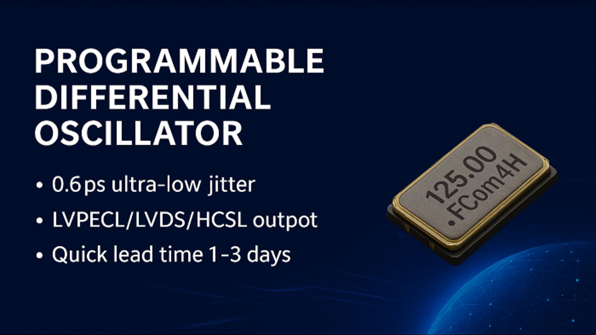 0.6ps Jitter? Meet the Future of Oscillators#FCom 