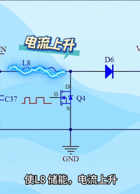Boost電路中二極管作用是什么？ 
#二極管 #MOS管 #boost電路 #電子 