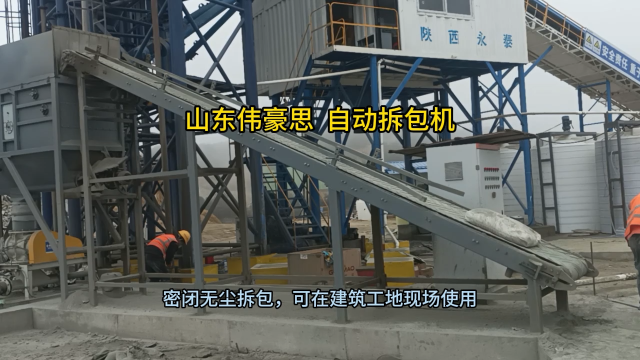 鈦白粉自動拆包投料機 自動拆袋機非標定制 山東偉豪思