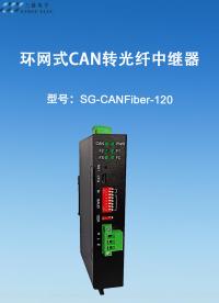環(huán)網(wǎng)式CAN轉(zhuǎn)光纖中繼器
