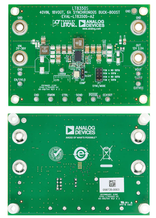 <b class='flag-5'>Analog</b> <b class='flag-5'>Devices</b> Inc. EVAL-<b class='flag-5'>LT</b>8350S-AZ評估板<b class='flag-5'>數據</b><b class='flag-5'>手冊</b>