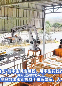 裝卸工干的是前半生拼命賺錢后半生花錢養傷的苦活用機器替代把人從重體力勞動里解放出來讓機器干粗活累活#裝車機 