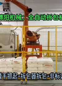 25kg苯酐全自動拆袋機械手 無塵粉體自動拆垛拆包機器人