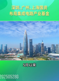 深圳、廣州、上海國資布局集成電路產業基金# 集成電路# 半導體