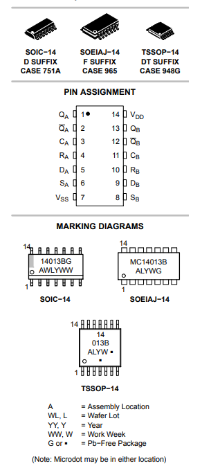 ON <b class='flag-5'>Semiconductor</b> MC14013BDTR2<b class='flag-5'>G</b> 雙D型觸發(fā)器<b class='flag-5'>參數(shù)</b><b class='flag-5'>特性</b> <b class='flag-5'>EDA</b><b class='flag-5'>模型</b> <b class='flag-5'>數(shù)據(jù)</b><b class='flag-5'>手冊(cè)</b>