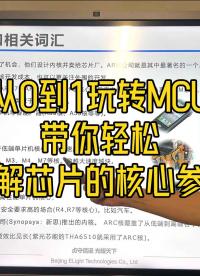 貞光科技小課堂：從0到1玩轉(zhuǎn)MCU！帶你輕松理解芯片的核心參數(shù)！#貞光科技 #單片機 #MCU 