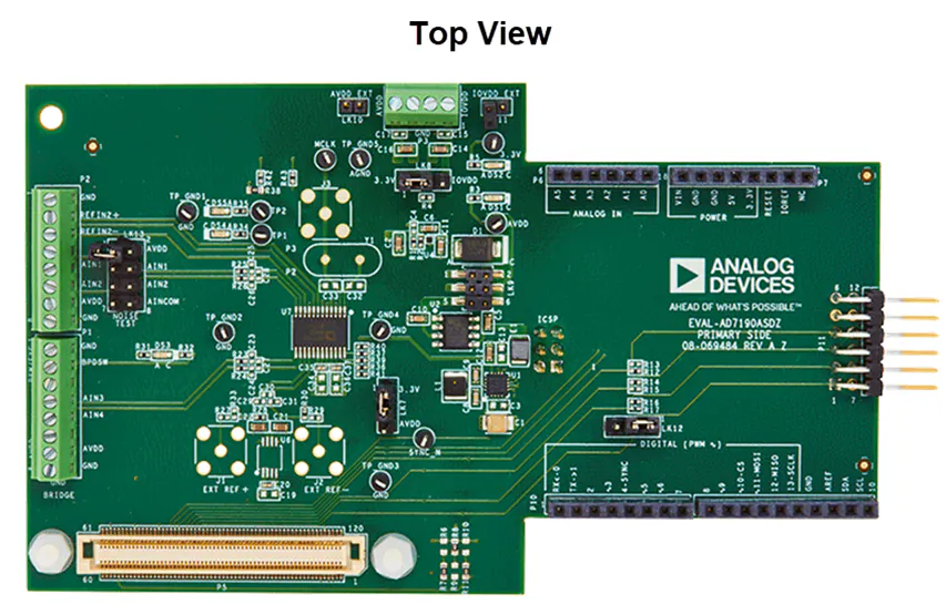 Analog Devices Inc. 適用于EVAL-AD7192ASDZ 的 AD7192評估套件特性/應用/布局