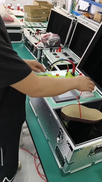 安全鞋導電鞋直流電阻試驗儀操作簡單，一鍵測試，配備微型打印機#電路知識 #電工 #單片機 #人工智能 