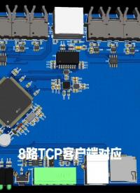 #串口服務器，#光串口，#T-1521，#R-2521， ，#10/100M網口轉8路光串口 