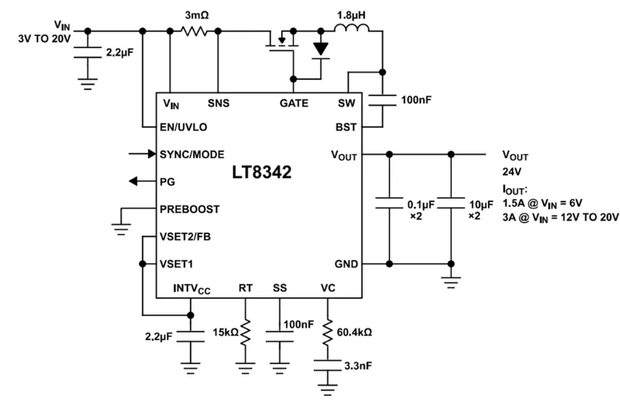 <b class='flag-5'>Analog</b> <b class='flag-5'>Devices</b> <b class='flag-5'>Inc.</b> LT8342<b class='flag-5'>同步</b><b class='flag-5'>升壓</b>轉(zhuǎn)換<b class='flag-5'>器</b><b class='flag-5'>數(shù)據(jù)</b><b class='flag-5'>手冊(cè)</b>