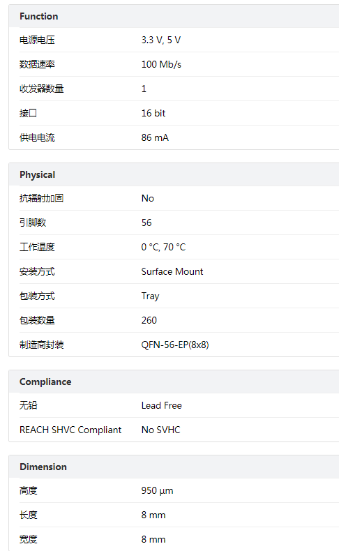 Microchip LAN9211-ABZJ <b class='flag-5'>集成</b> 10/100 <b class='flag-5'>以太網</b> PHY的<b class='flag-5'>以太網</b>控制器