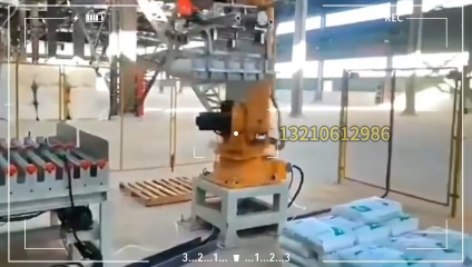 抹灰石膏砂漿碼垛機器人24小時堅守崗位