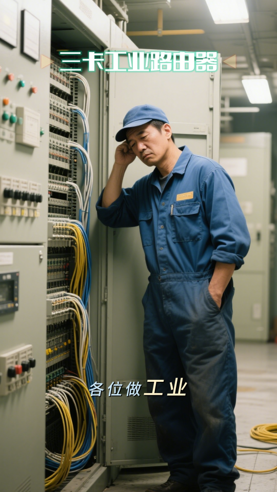 業內首創三卡工業路由器，終結工業網絡難題！
