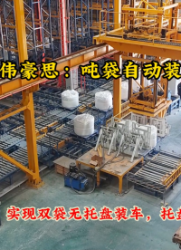 輕質純堿噸袋裝車設備，噸袋全自動裝車機設備# 