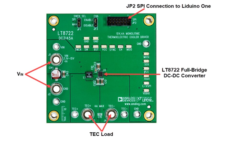 Analog Devices Inc. <b class='flag-5'>LT</b>8722<b class='flag-5'>演示</b>板DC3145A數(shù)據(jù)手冊