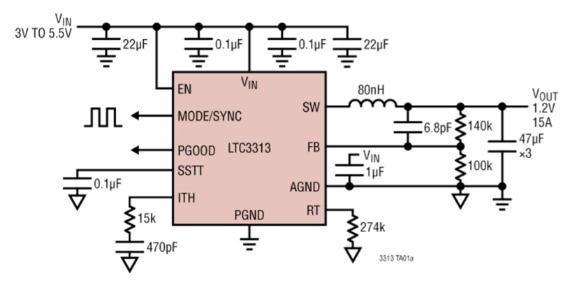 <b class='flag-5'>Analog</b> <b class='flag-5'>Devices</b> <b class='flag-5'>Inc.</b> LTC3313<b class='flag-5'>降壓</b>型Silent Switchers?<b class='flag-5'>數據</b><b class='flag-5'>手冊</b>