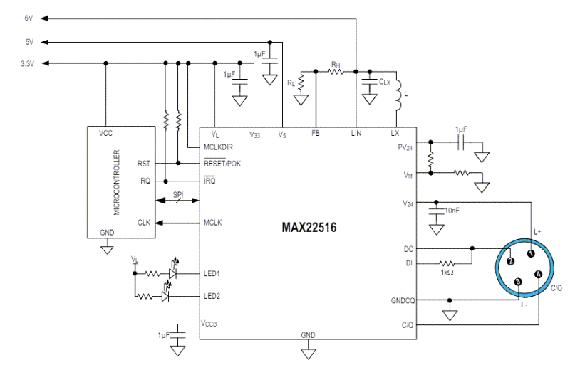 Analog Devices Inc. MAX22516 <b class='flag-5'>IO</b>-Link數據鏈路<b class='flag-5'>控制器</b>數據手冊
