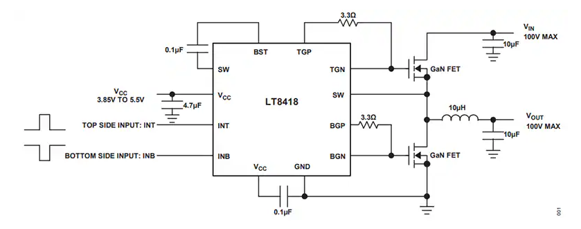 <b class='flag-5'>Analog</b> <b class='flag-5'>Devices</b> <b class='flag-5'>Inc.</b> LT8418半橋GaN<b class='flag-5'>驅動器</b><b class='flag-5'>數據</b><b class='flag-5'>手冊</b>