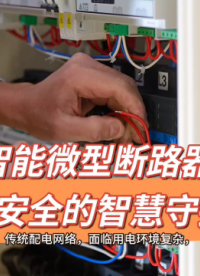 智能微型斷路器電氣安全的智慧守護(hù)者