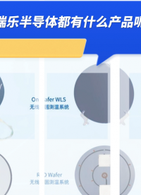 瑞樂半導體都有什么產品呢？#晶圓制造過程 #晶圓檢測 #晶圓測溫 