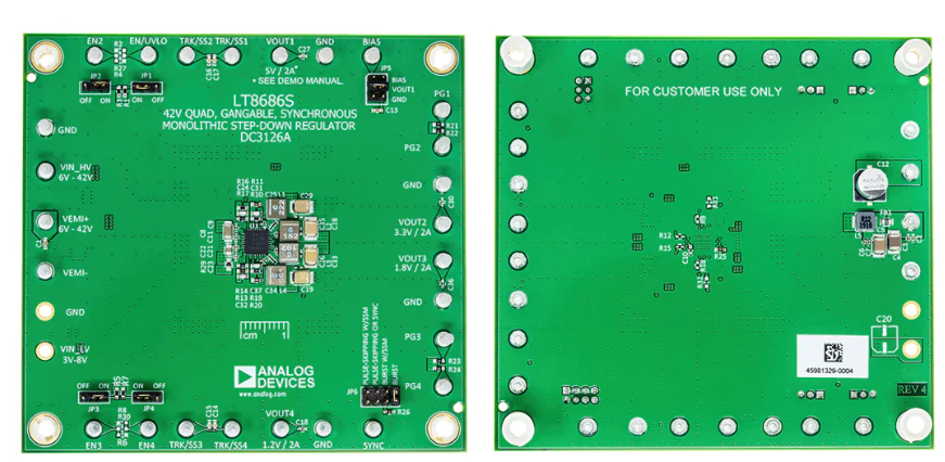 Analog Devices Inc. DC3126A演示電路數(shù)據(jù)手冊