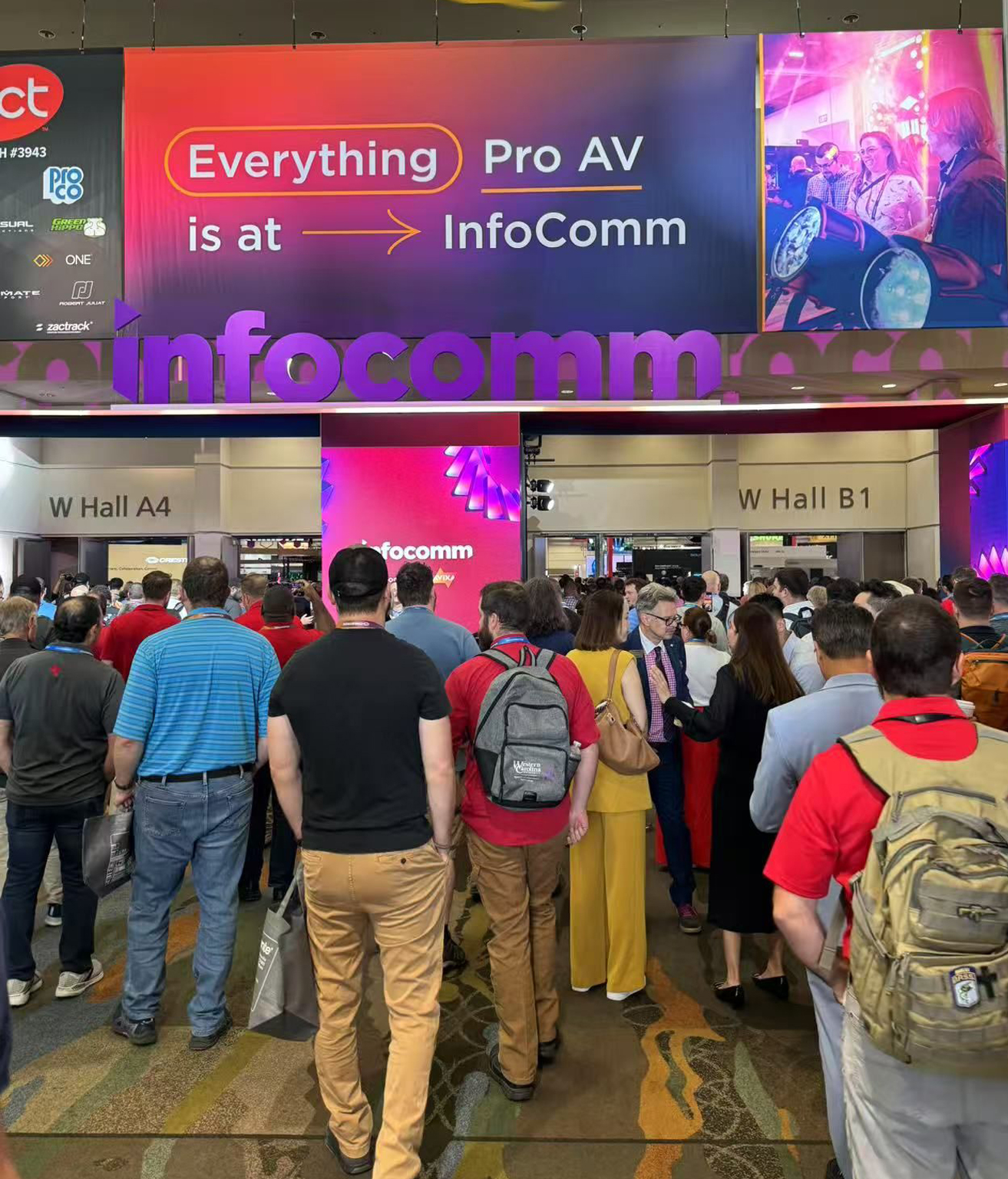 Giada杰和科技攜手easescreen亮相美國(guó)InfoComm 2025