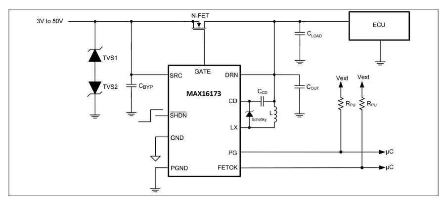 <b class='flag-5'>Analog</b> <b class='flag-5'>Devices</b> / <b class='flag-5'>Maxim</b> <b class='flag-5'>Integrated</b> <b class='flag-5'>MAX</b>16173理想二極管控制器<b class='flag-5'>數據</b><b class='flag-5'>手冊</b>