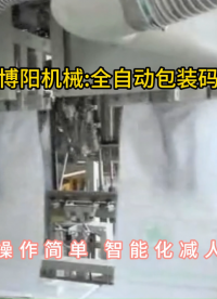 澆注料全自動包裝碼垛機，智能包裝碼垛設備自動套袋#全自動包裝碼垛機 #智能包裝碼垛機 