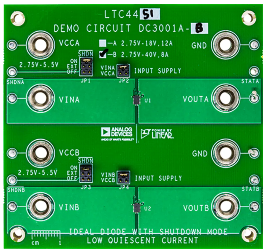 Analog Devices Inc. DC3001A-B LTC4451用演示電路數(shù)據(jù)手冊