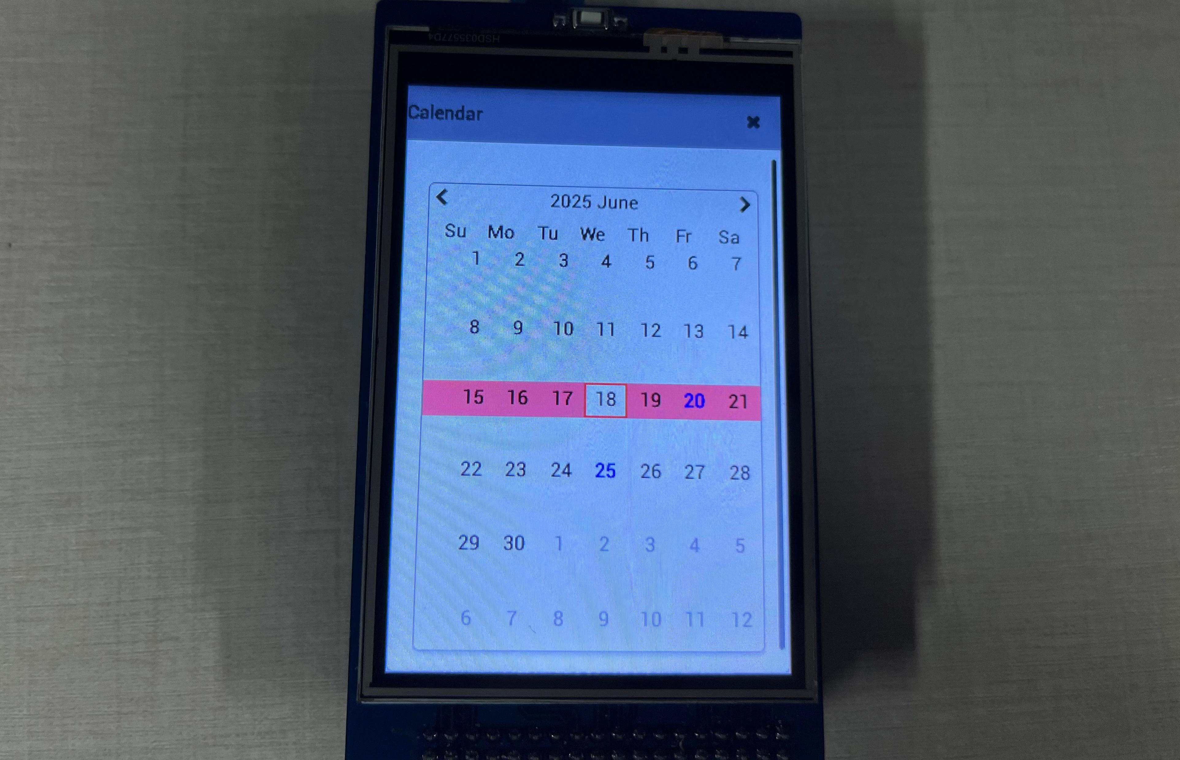零知開(kāi)源——<b class='flag-5'>STM32F</b>4<b class='flag-5'>實(shí)現(xiàn)</b>ILI9486顯示屏UI界面系列教程（二）：日歷功能<b class='flag-5'>實(shí)現(xiàn)</b>
