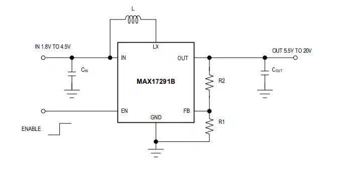 Analog Devices / Maxim Integrated <b class='flag-5'>MAX17291B</b>高壓微功耗升壓<b class='flag-5'>轉換器</b>數據手冊