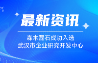 <b class='flag-5'>森</b><b class='flag-5'>木</b><b class='flag-5'>磊</b><b class='flag-5'>石</b>成功<b class='flag-5'>入選</b>武漢市企業研究開發中心