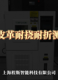 程斯-低溫皮革耐撓耐折測試儀-解說視頻
#低溫皮革耐撓耐折測試儀
#上海程斯
 