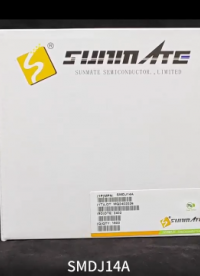 新能源儲(chǔ)能變流器 “防雷甲”：SMDJ14A單向 TVS，抵御電網(wǎng)瞬態(tài)過(guò)壓#二極管# 