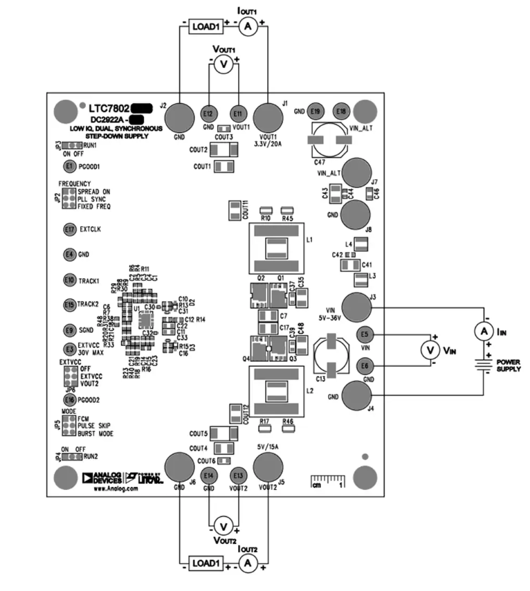Analog Devices Inc. DC2922A-A/DC2922A-B LTC7802演示電路數(shù)據(jù)手冊
