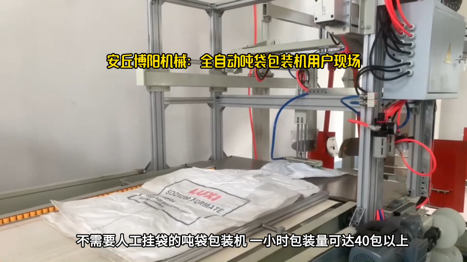 堿粉全自動噸袋包裝機 自動給袋式噸袋包裝機 一小時40包以上# 全自動噸袋包裝機