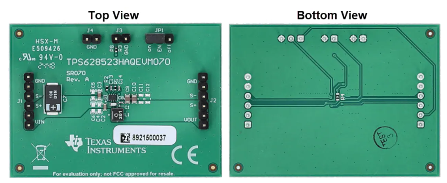 Texas Instruments TPS628523HAQEVM-070轉(zhuǎn)換器評估模塊數(shù)據(jù)手冊