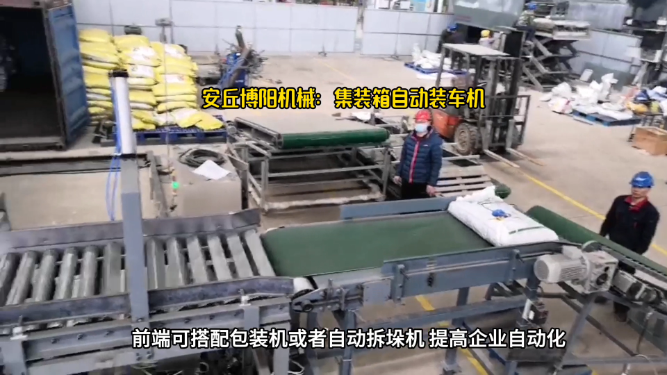 集裝箱全自動裝車機 全自動裝車系統 提高